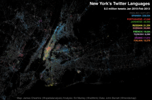 NYC tweet languages